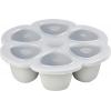 BEABA SILIKONA ZĪDAIŅU PĀRTIKAS KONTEINERS MULTIPORCIJĀM, XL (6X150 ML), GREY