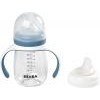 BEABA MĀCĪBU PUDELĪTE-KRŪZĪTE 2IN1, 210 ML, WINDY BLUE