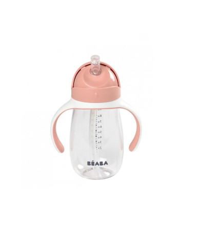 BEABA PUDELĪTE AR SALMIŅU, 300 ML, OLD PINK