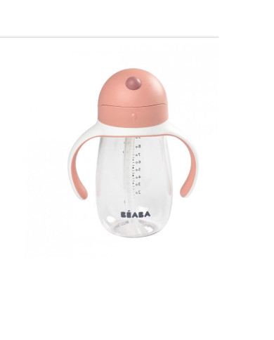BEABA PUDELĪTE AR SALMIŅU, 300 ML, OLD PINK