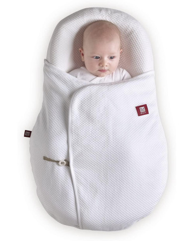 RED CASTLE COCOONABABY LIGZDIŅAS KOKONS, WHITE