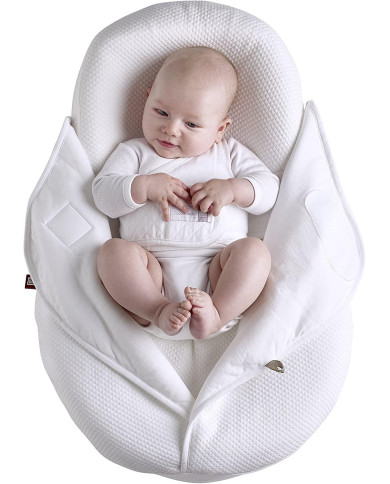 RED CASTLE COCOONABABY LIGZDIŅAS KOKONS, WHITE