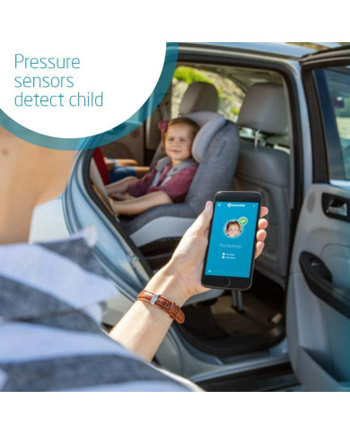 MAXI COSI SPILVENS AUTOKRĒSLIEM E-SAFETY BLACK, 0–6 GADIEM