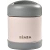 BEABA THERMO PĀRTIKAS TRAUKS, 300 ML, DARK GREY/LIGHT PINK