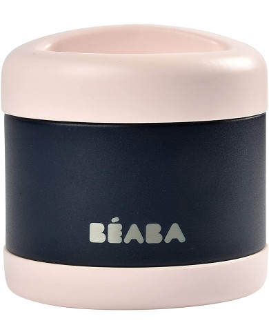 BEABA THERMO PĀRTIKAS TRAUKS, 500 ML, NIGHT BLUE/LIGHT PINK