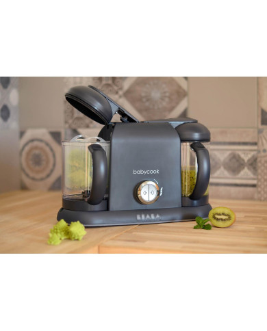 BEABA BABYCOOK PLUS BLENDERIS-TVAICĒTĀJS 4IN1, DARK GREY