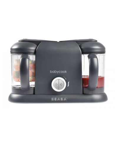 BEABA BABYCOOK PLUS BLENDERIS-TVAICĒTĀJS 4IN1, DARK GREY