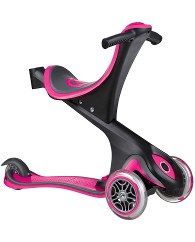 GLOBBER PASPIRTUKAS GO UP COMFORT 5IN1, ROŽINIS