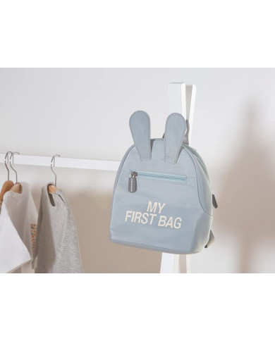 CHILDHOME VAIKIŠKA KUPRINĖ MY FIRST BAG, GREY/OFFWHITE