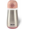 BEABA METALINĖ GERTUVĖ NUO 18 MĖN.,350 ML, OLD PINK