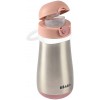 BEABA METALINĖ GERTUVĖ NUO 18 MĖN.,350 ML, OLD PINK