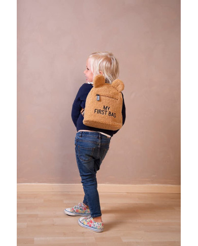 CHILDHOME VAIKIŠKA KUPRINĖ MY FIRST BAG, TEDDY BROWN