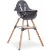 CHILDHOME EVOLU 2 MAITINIMO KĖDUTĖ, NATURAL ANTHRACITE