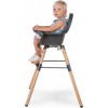 CHILDHOME EVOLU 2 MAITINIMO KĖDUTĖ, NATURAL ANTHRACITE