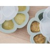 BEABA SILIKONINIS KŪDIKIO MAISTO KONTEINERIS MULTIPORTIONS 6x90 ML SAGE GREEN 