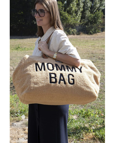 CHILDHOME DIDELIS MAMOS REIKMENŲ KREPŠYS MOMMY BAG, TEDDY BEIGE