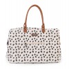 CHILDHOME DIDELIS MAMOS REIKMENŲ KREPŠYS MOMMY BAG,  LEOPARD