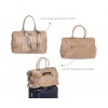 CHILDHOME DIDELIS MAMOS REIKMENŲ KREPŠYS MOMMY BAG, PUFFERED - BEIGE