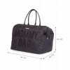CHILDHOME DIDELIS MAMOS REIKMENŲ KREPŠYS MOMMY BAG, PUFFERED - BLACK