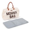 CHILDHOME DIDELIS MAMOS REIKMENŲ KREPŠYS MOMMY BAG, OFF WHITE BLACK