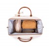 CHILDHOME DIDELIS MAMOS REIKMENŲ KREPŠYS MOMMY BAG, TEDDY OFF WHITE