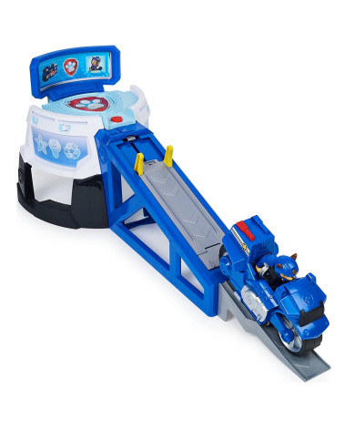 PAW PATROL MOTO PUPS ŽAIDIMŲ RINKINYS SU GARSAIS IR PRIEDAIS