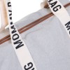 CHILDHOME DIDELIS MAMOS REIKMENŲ KREPŠYS MOMMY BAG SIGNATURE, CANVAS – OFF WHITE