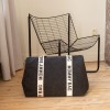 CHILDHOME DIDELIS MAMOS REIKMENŲ KREPŠYS MOMMY BAG SIGNATURE, CANVAS – BLACK