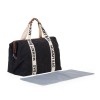 CHILDHOME DIDELIS MAMOS REIKMENŲ KREPŠYS MOMMY BAG SIGNATURE, CANVAS – BLACK