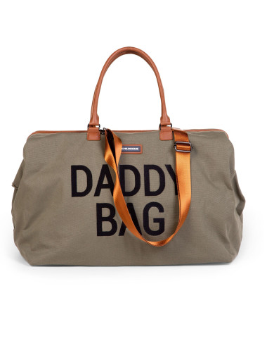 CHILDHOME DADDY BAG NURSERY BAG - CANVAS - KHAKI