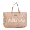 CHILDHOME FAMILY BAG NURSERY BAG - PUFFERED - BEIGE