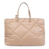CHILDHOME FAMILY BAG NURSERY BAG - PUFFERED - BEIGE