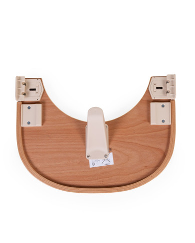 CHILDHOME EVOLU MAITINIMO KĖDUTĖS STALIUKAS, WOOD NATURAL
