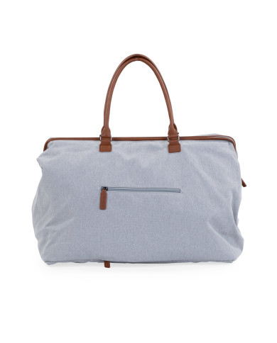CHILDHOME DIDELIS MAMOS REIKMENŲ KREPŠYS MOMMY BAG, CANVAS - GREY