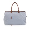 CHILDHOME DIDELIS MAMOS REIKMENŲ KREPŠYS MOMMY BAG, CANVAS - GREY