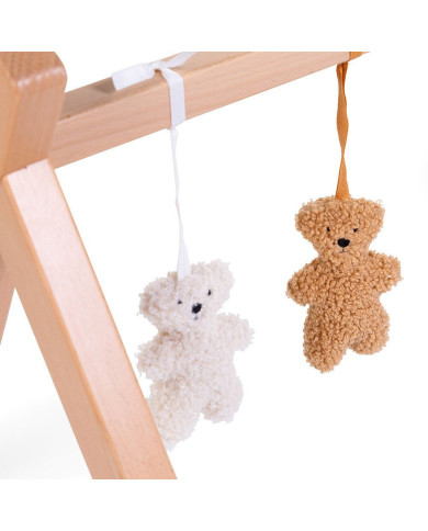CHILDHOME ŽAISLŲ RINKINYS KŪDIKIO STOVUI, TEDDY