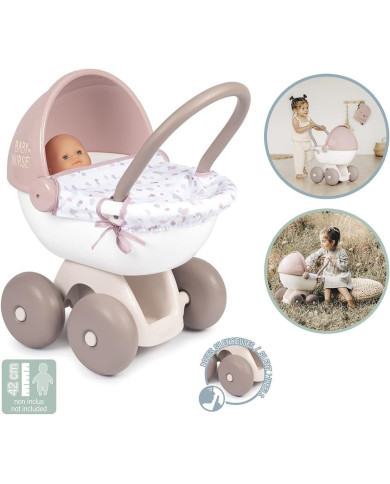 SMOBY LĖLIŲ VEŽIMĖLIS BABY NURSE