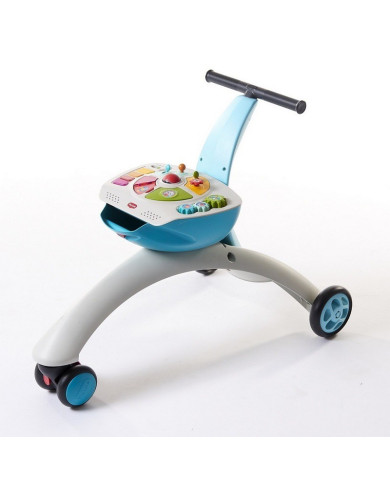 TINY LOVE STUMDUKAS-PASPIRTUKAS 5IN1, WALK BEHIND AND RIDE ON, BLUE