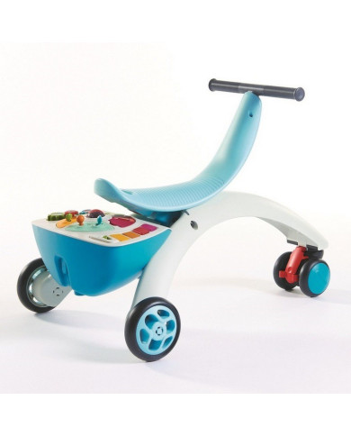 TINY LOVE STUMDUKAS-PASPIRTUKAS 5IN1, WALK BEHIND AND RIDE ON, BLUE