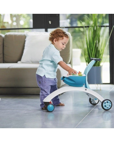 TINY LOVE STUMDUKAS-PASPIRTUKAS 5IN1, WALK BEHIND AND RIDE ON, BLUE