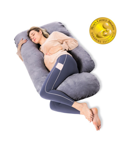 MOMCOZY MULTIFUNKCINĖ NĖŠČIOSIOS PAGALVĖ, U FORMOS