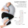 MOMCOZY NĖŠČIOSIOS IR MAITINIMO PAGALVĖ, J FORMOS