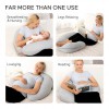 MOMCOZY NĖŠČIOSIOS IR MAITINIMO PAGALVĖ, J FORMOS