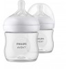 PHILIPS AVENT NATURAL RESPONSE BUTELIUKŲ RINKINYS , 125 ML, 0 MĖN.+, 2 VNT., BALTA