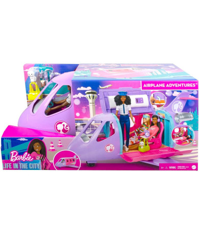 LĖLĖS BARBĖS LĖKTUVAS ADVENTURES SU LĖLĖ HCD49