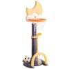 INTERAKTYVUS DAUGIAFUNKCINIS KREPŠINIO STOVAS 4IN1 SU GARSO EFEKTAIS, JENIN YELLOW