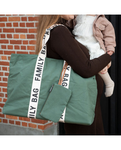CHILDHOME FAMILY BAG KREPŠYS, SIGNATURE SAGE GREEN	
