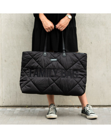 CHILDHOME FAMILY BAG KREPŠYS, PUFFERED BALCK