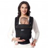 MOMCOZY ERGONOMINĖ KŪDIKIŲ NEŠIOKLĖ SU TINKLELIU, JUODA