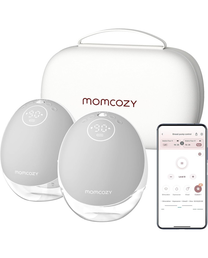 MOMCOZY DVIGUBAS NEŠIOJAMAS BELAIDIS PIENTRAUKIS M9